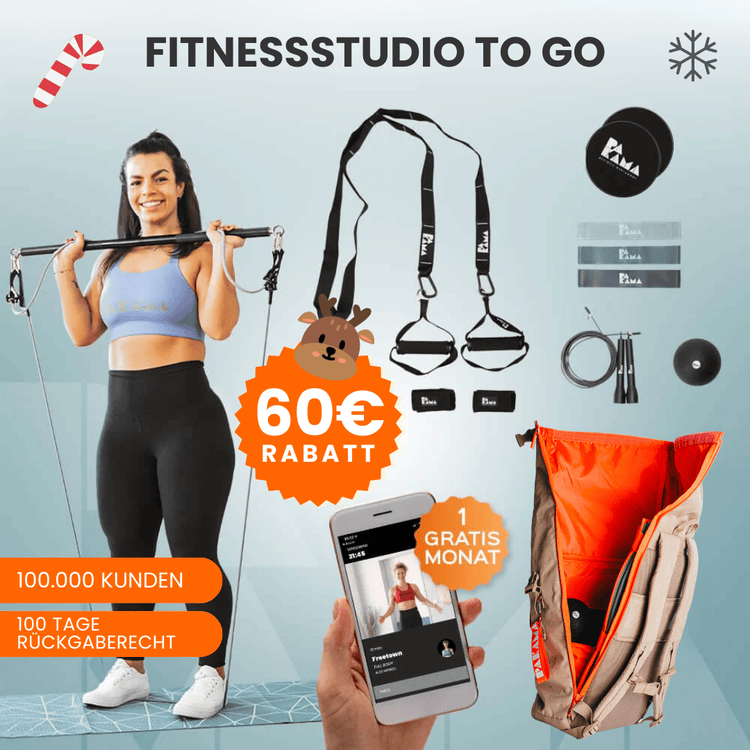 PAKAMA Fitnessstudio to Go (inkl. App) PAKAMA athletics