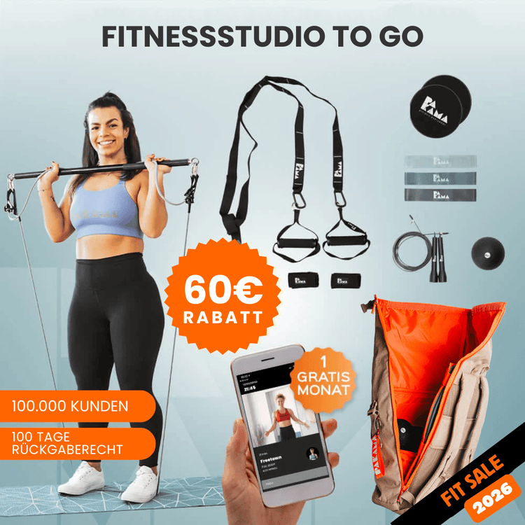 PAKAMA Fitnessstudio to Go (inkl. App) PAKAMA athletics