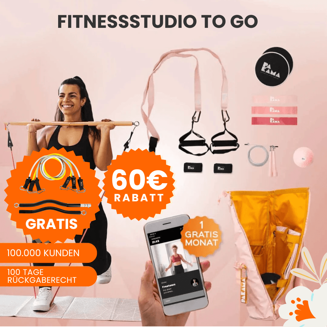 PAKAMA Fitnessstudio to Go (inkl. App) PAKAMA athletics