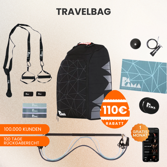 Fitnessstudio to Go Travel Bag (inkl. App)