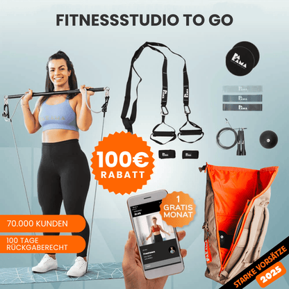 PAKAMA Earth Bag 🌱 Fitnessstudio to Go (inkl. App) PAKAMA athletics