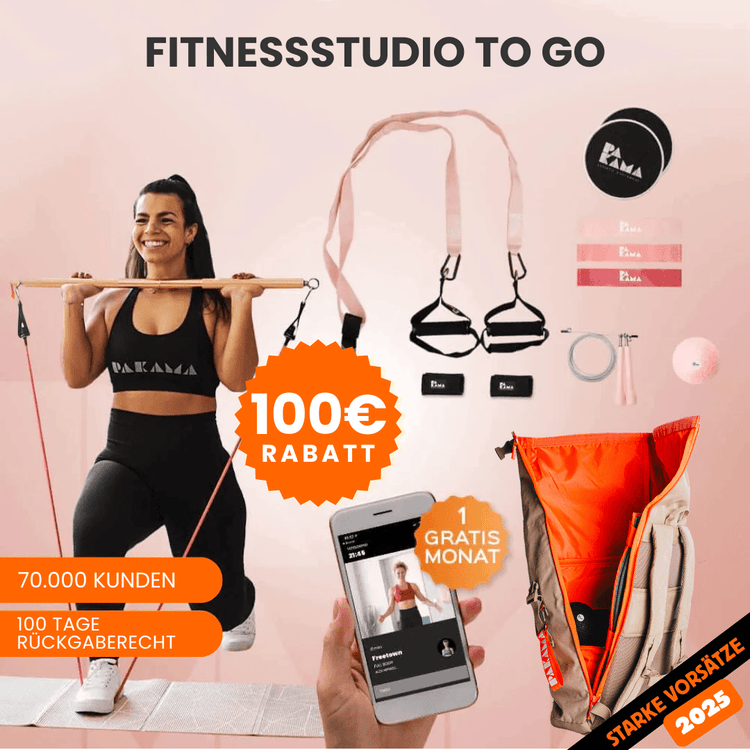 PAKAMA Earth Bag 🌱 Fitnessstudio to Go (inkl. App) PAKAMA athletics