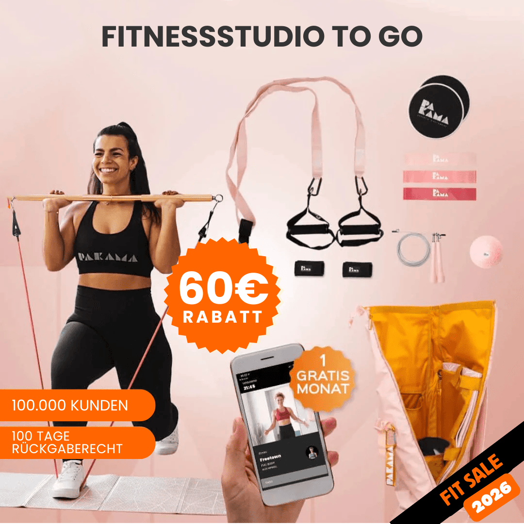 PAKAMA Fitnessstudio to Go (inkl. App) PAKAMA athletics