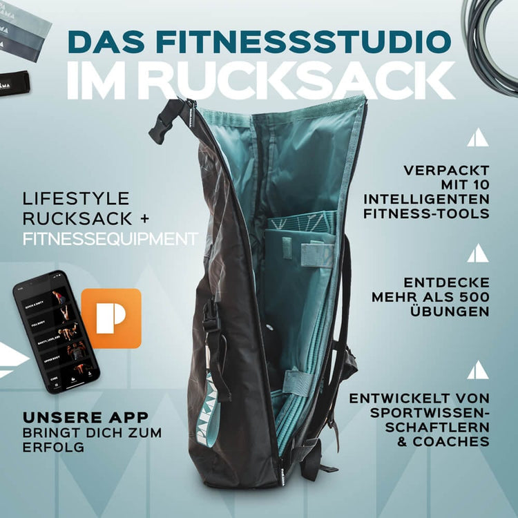 PAKAMA Starter Tools Set Fitnessstudio to Go (inkl. App) PAKAMA athletics
