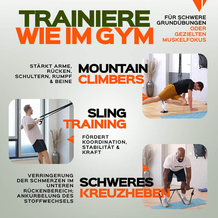 PAKAMA Starter Tools Set Fitnessstudio to Go (inkl. App) PAKAMA athletics