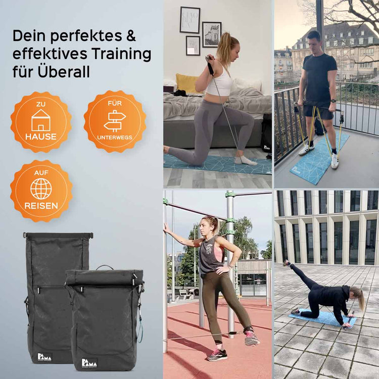 PAKAMA Starter Tools Set Fitnessstudio to Go (inkl. App) PAKAMA athletics