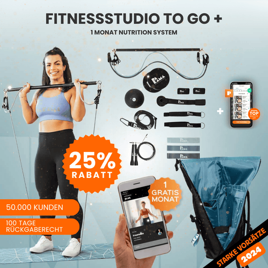PAKAMA Starter Tools Set Fitnessstudio to Go (inkl. App) PAKAMA athletics