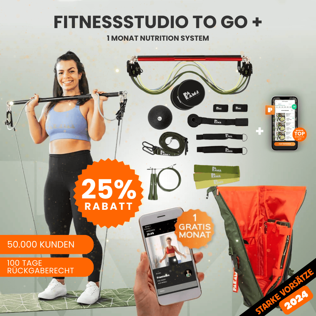 PAKAMA Starter Tools Set Fitnessstudio to Go (inkl. App) PAKAMA athletics