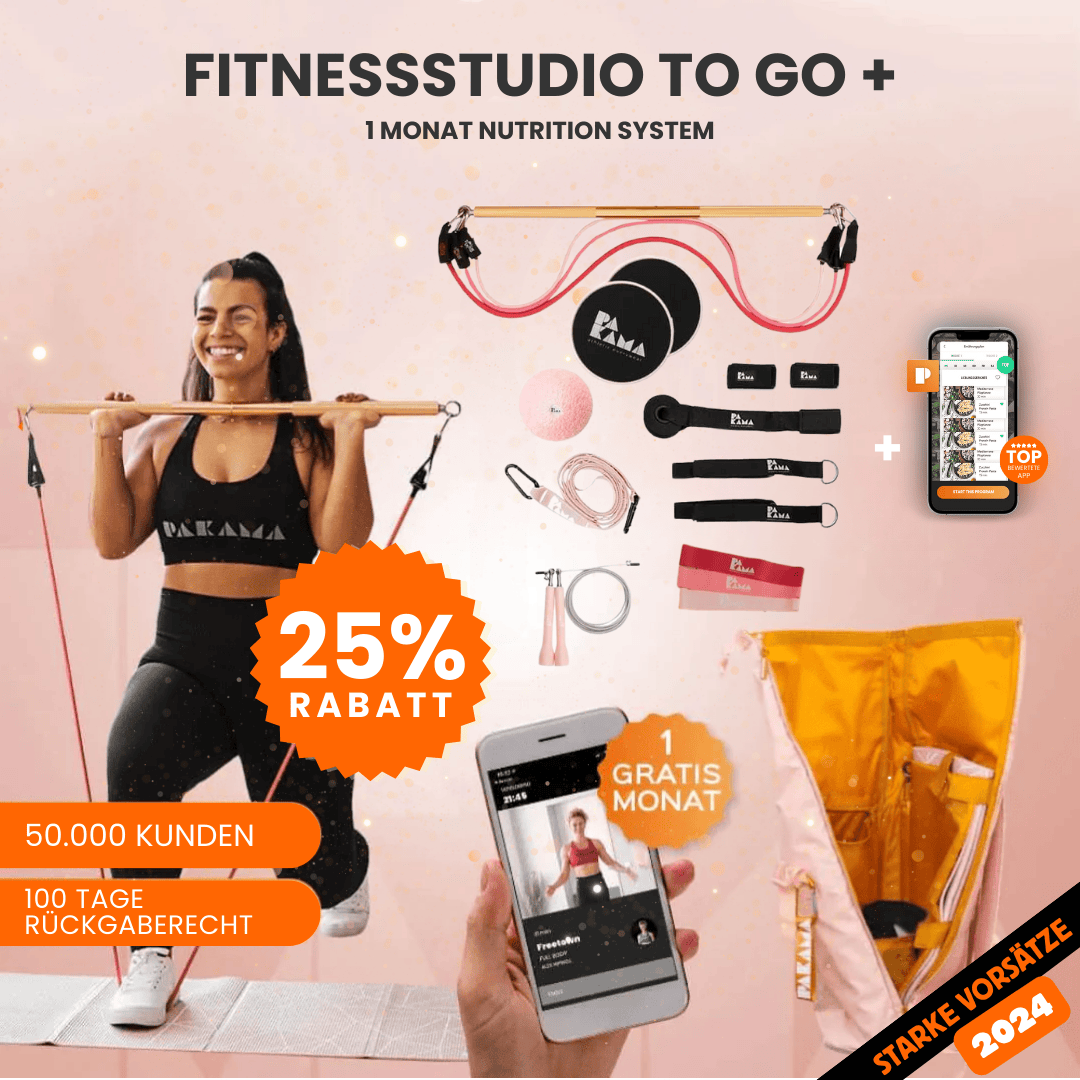 PAKAMA Fitnessstudio to Go (inkl. App) PAKAMA athletics