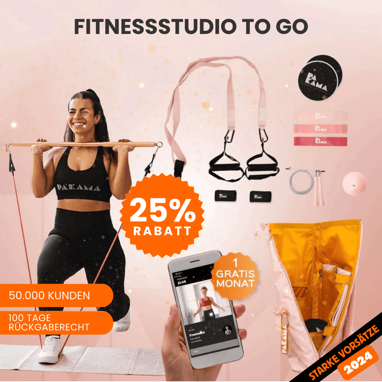 PAKAMA Fitnessstudio to Go (inkl. App) PAKAMA athletics