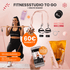 Fitnessstudio to Go (inkl. App) + Shaker PARIS Pink PAKAMA athletics