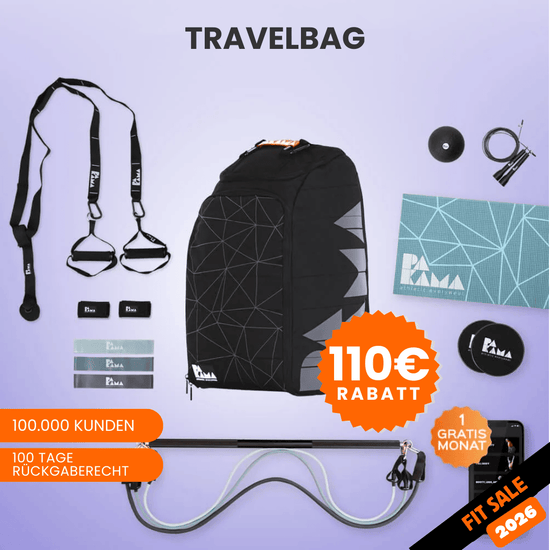 Fitnessstudio to Go Travel Bag (inkl. App) PAKAMA athletics