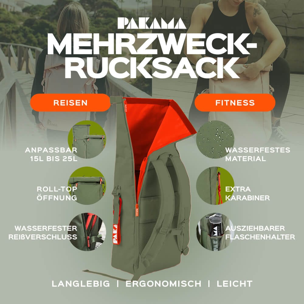 PAKAMA Fitnessstudio to Go (inkl. App) PAKAMA athletics