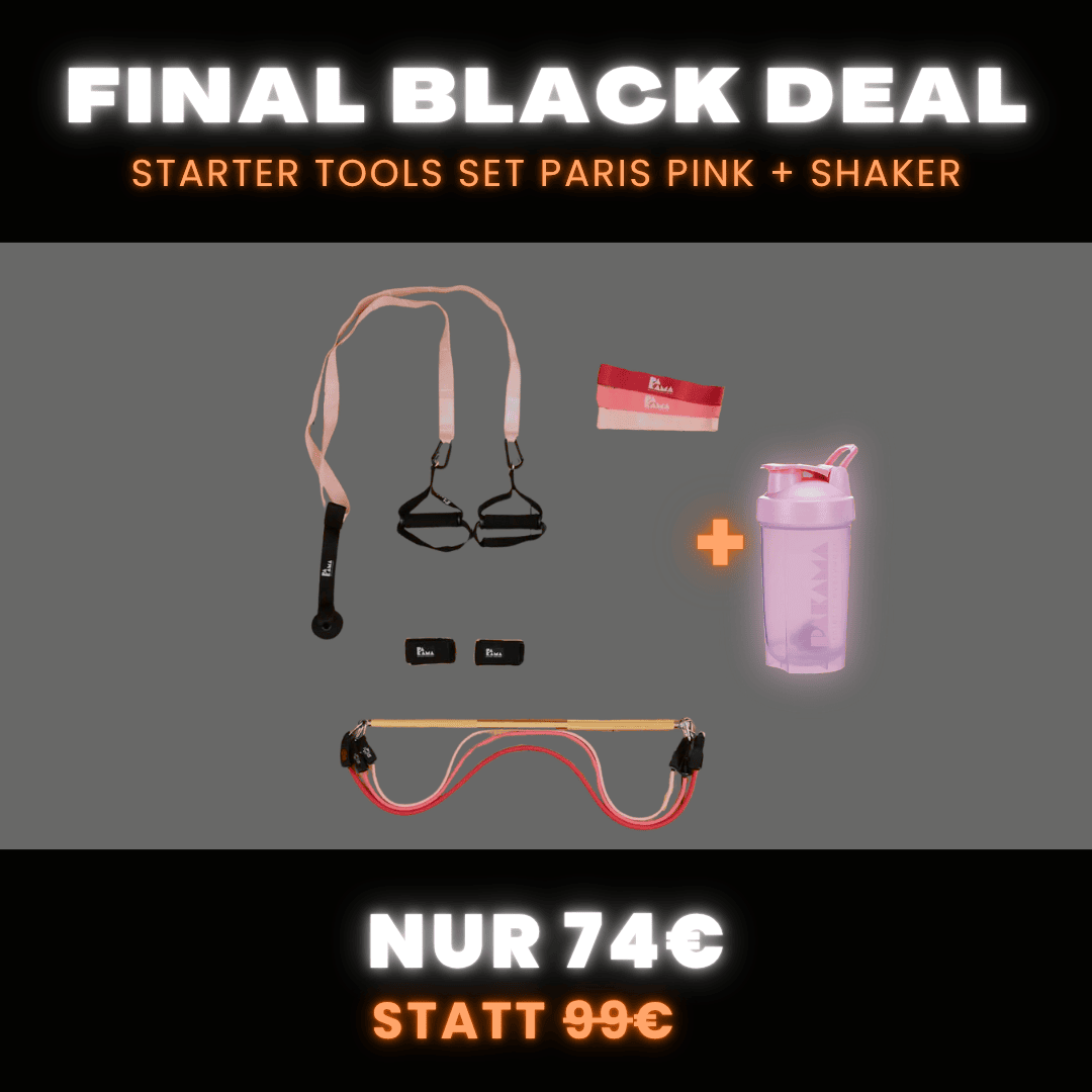 Starter Tools Set ohne Bag (inkl. App) + gratis SHAKER PARIS Pink PAKAMA athletics