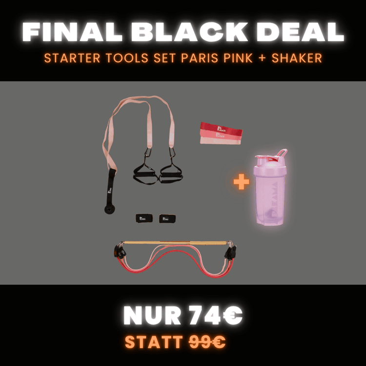 Starter Tools Set ohne Bag (inkl. App) + gratis SHAKER PARIS Pink PAKAMA athletics