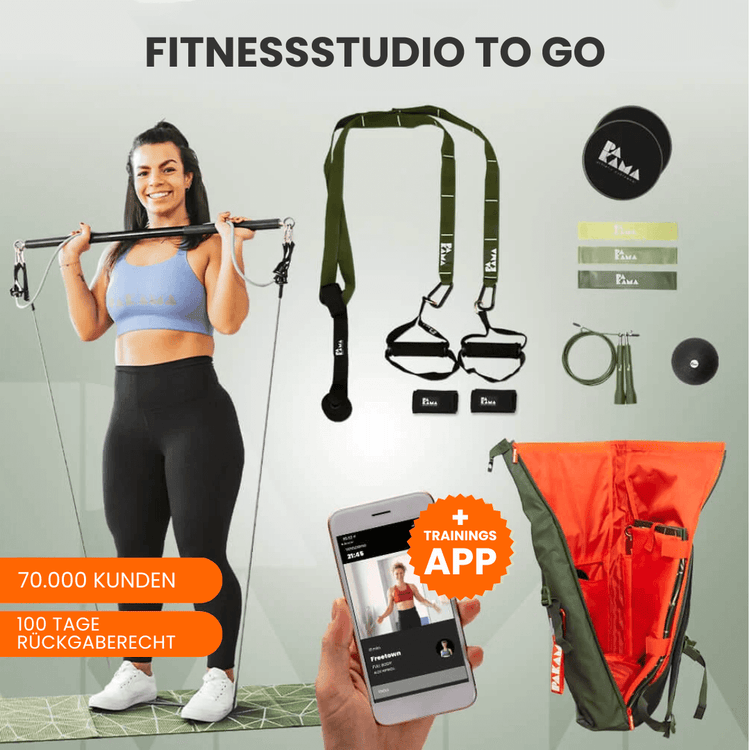 PAKAMA Fitnessstudio to Go (inkl. App) PAKAMA athletics
