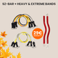 SZ Bar + Bands Red / Extreme & Heavy Bands PAKAMA athletics