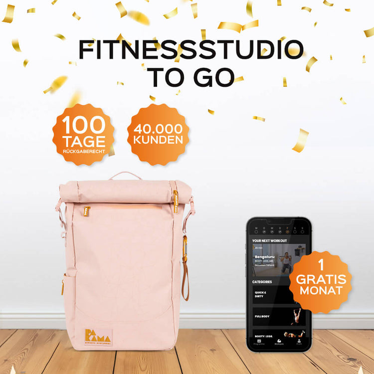 Firmen Fitnessstudio to Go (inkl. App) PAKAMA athletics