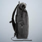 PAKAMA-fitnessrucksack-schwarz-seite-flaschenhalter