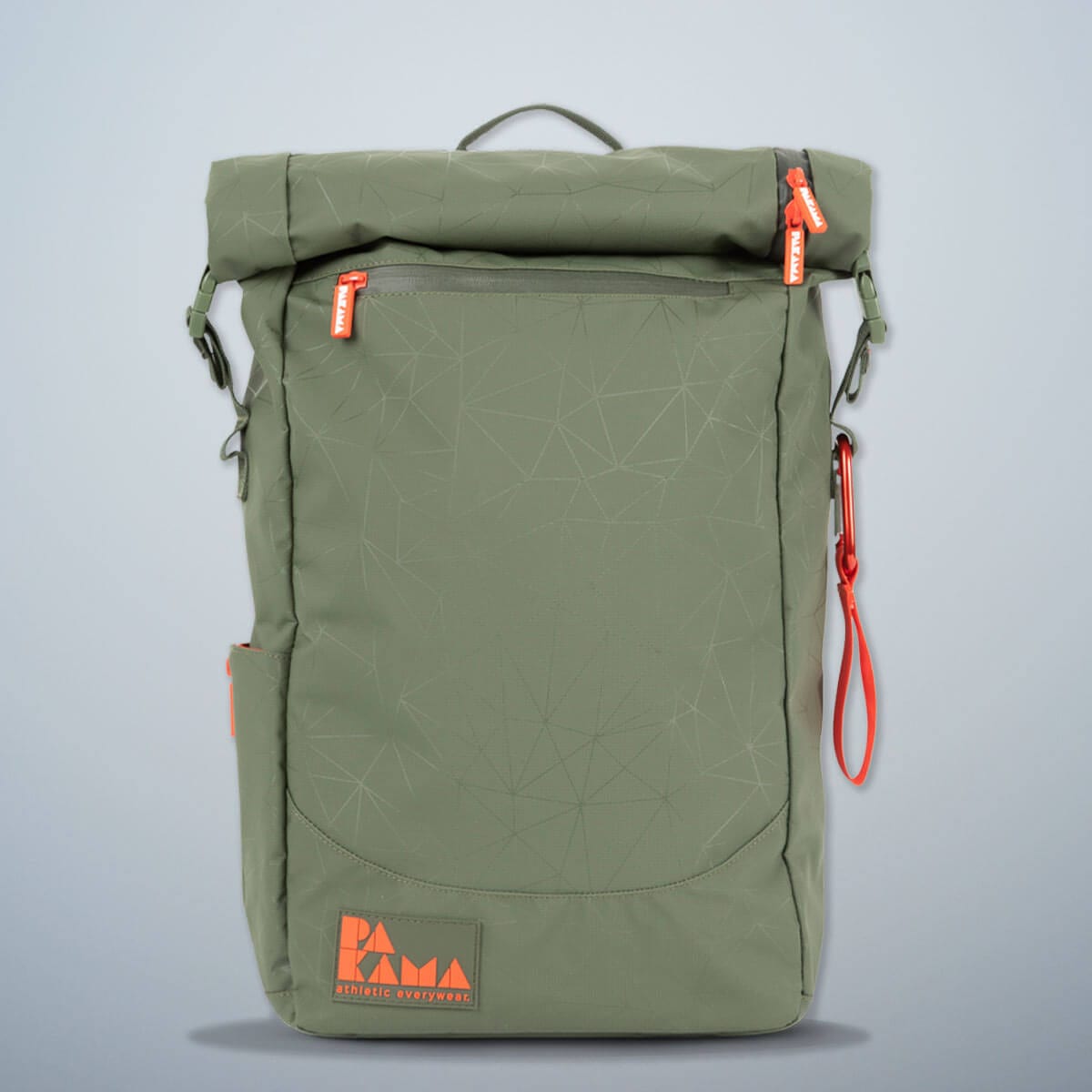 PAKAMA-fitness rucksack-gruen-front