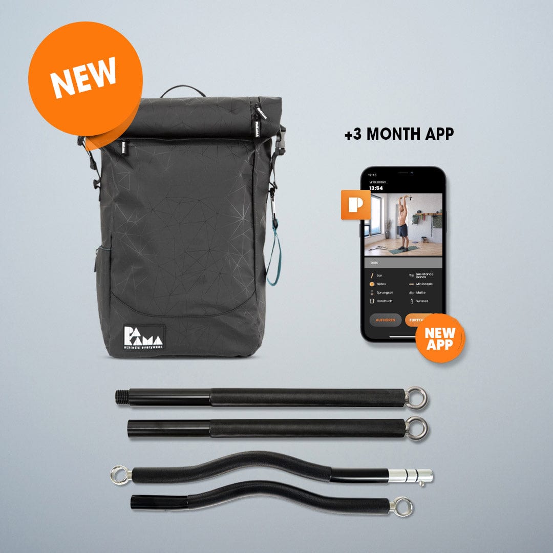 PAKAMA Bag 2.0 XXL + SZ Bar BERLIN Black 2 Bars PAKAMA athletics