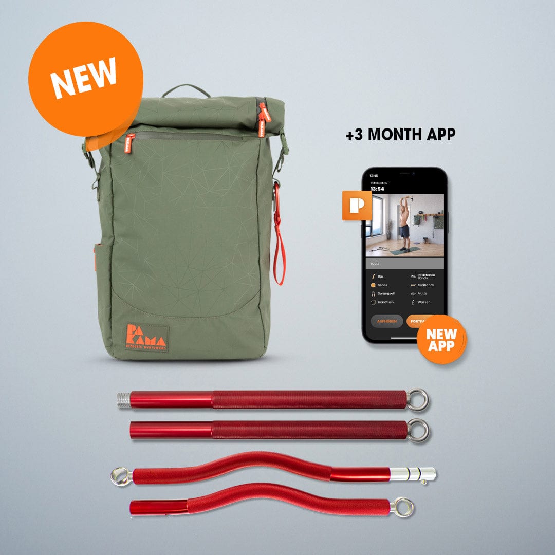 PAKAMA Bag 2.0 XXL + SZ Bar GOTHAM Green 2 Bars PAKAMA athletics