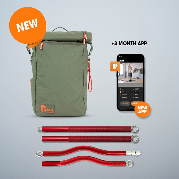 PAKAMA Bag 2.0 XXL + SZ Bar GOTHAM Green 2 Bars PAKAMA athletics