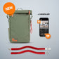 PAKAMA Bag 2.0 XXL + SZ Bar GOTHAM Green SZ Bar PAKAMA athletics