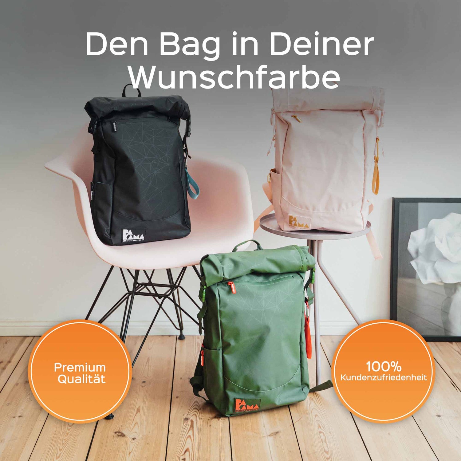 PAKAMA Fitness-Rucksack (inkl. App)