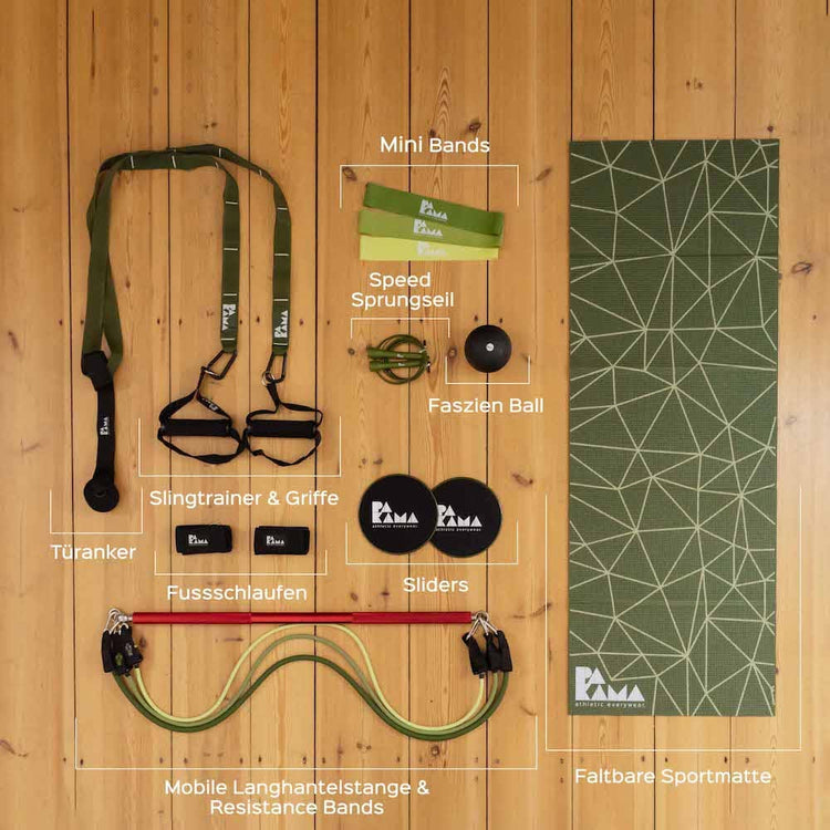 PAKAMA Fitness-Rucksack (inkl. App)