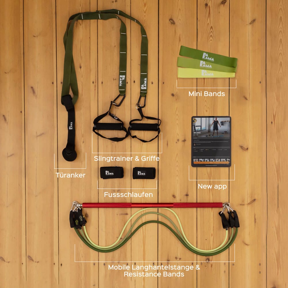 PAKAMA Fitness-Rucksack (inkl. App) PAKAMA athletics